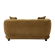 ACME Lennox Loveseat w/2 Pillows in Brown Chenille