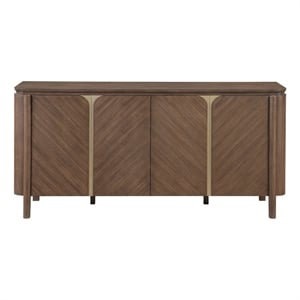 ACME Ouida Server in Brown & Gold