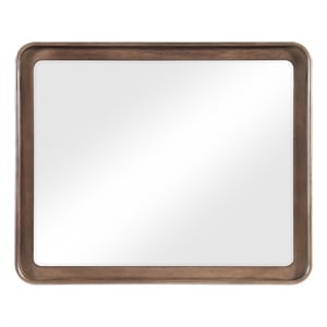ACME Ouida Mirror in Brown and Gold