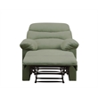 ACME Furniture Arcadia Recliner in Sage Microfiber