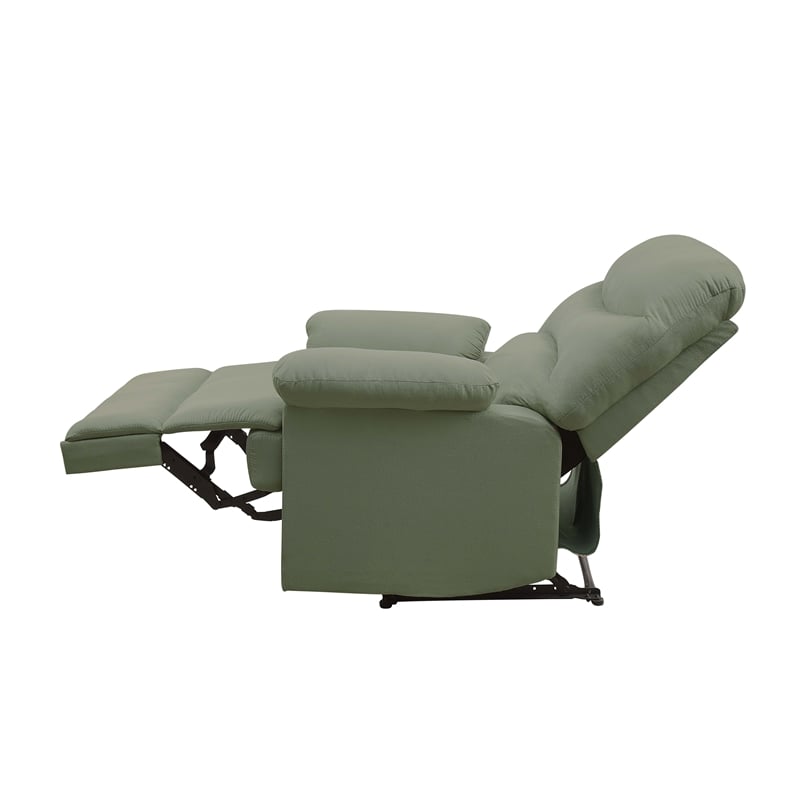 ACME Furniture Arcadia Recliner in Sage Microfiber