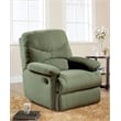 ACME Furniture Arcadia Recliner in Sage Microfiber