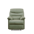 ACME Furniture Arcadia Recliner in Sage Microfiber