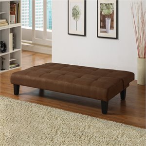 ACME Furniture Emmet Microfiber Futon in Chocolate