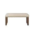 Picket House Furnishings Dex 6 Piece Dining Set in Walnut and Cream