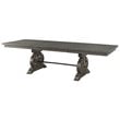 Picket House Furnishings Stanford Dining Table in Dark Ash