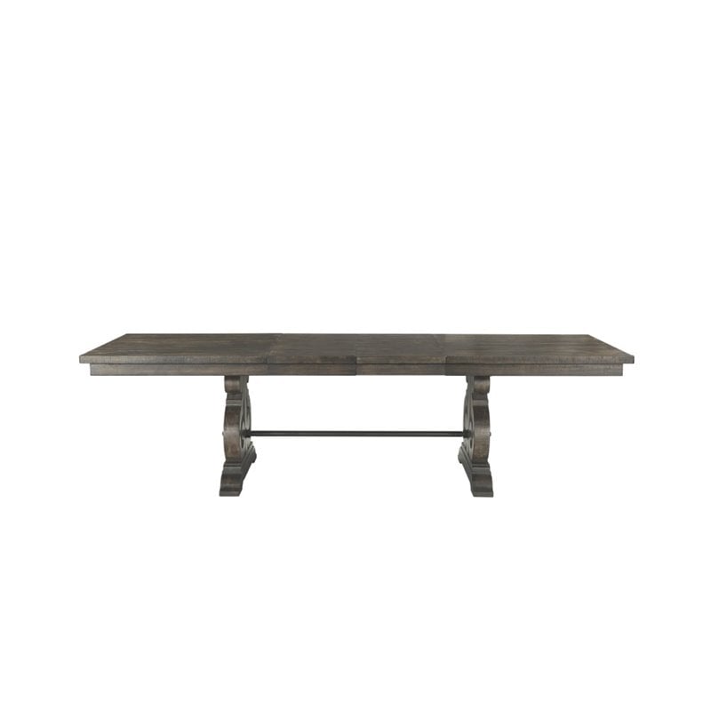 Picket House Furnishings Stanford Dining Table in Dark Ash
