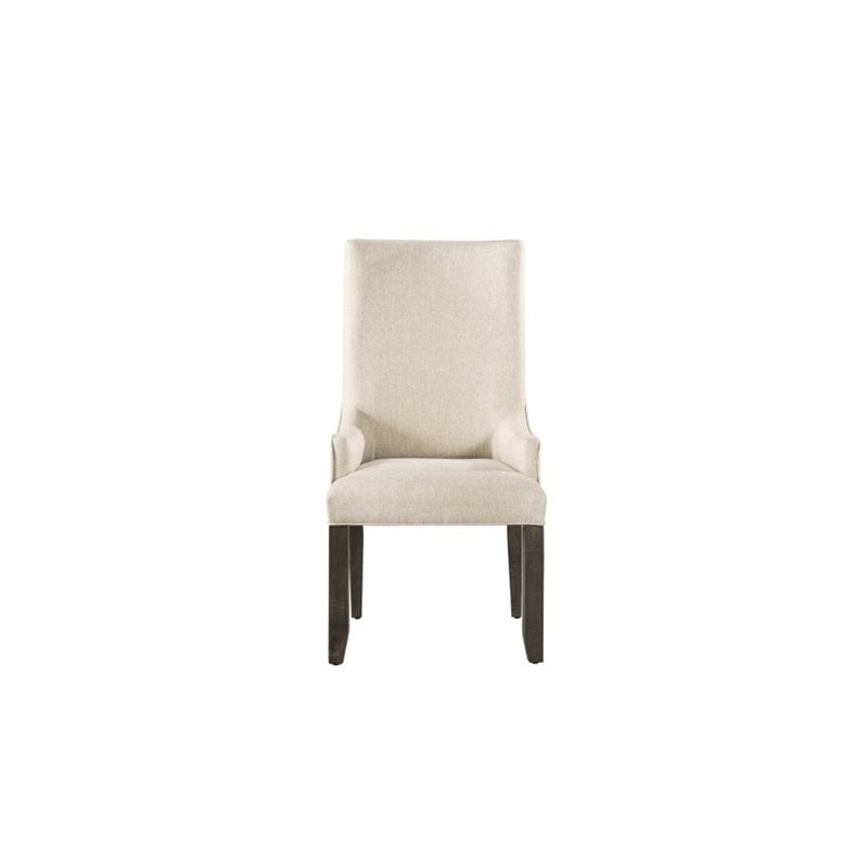 Picket House Furnishings Stanford Parson Dining Arm Chair in Walnut (Set of 2)