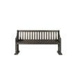 Picket House Furnishings Stanford Pew Bench in Dark Ash