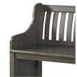 Picket House Furnishings Stanford Pew Bench in Dark Ash