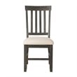 Picket House Furnishings Stanford 6 Piece Dining Set in Dark Ash