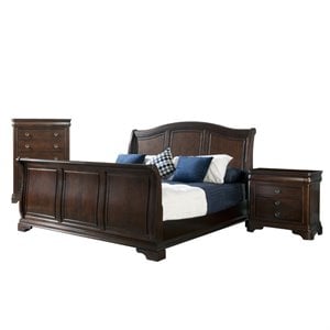 Picket House Furnishings Conley 3 Piece King Sleigh Bedroom Set