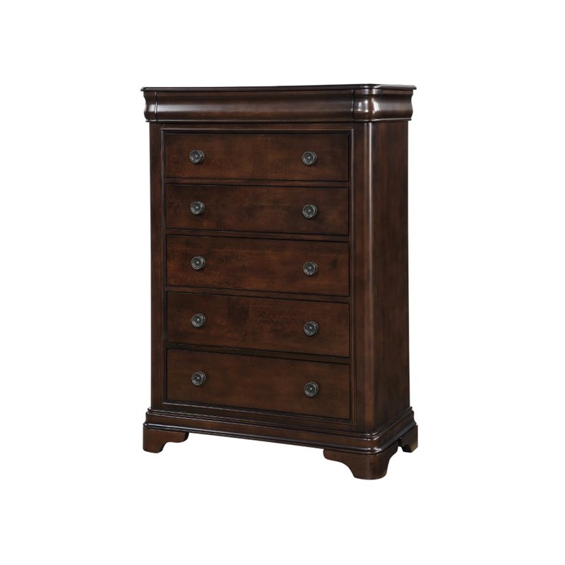 Picket House Furnishings Conley 3 Piece Queen Bedroom Set in Cherry