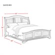 Picket House Furnishings Conley 3 Piece Queen Bedroom Set in Cherry