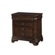 Picket House Furnishings Conley 3 Piece Queen Sleigh Bedroom Set in Cherry