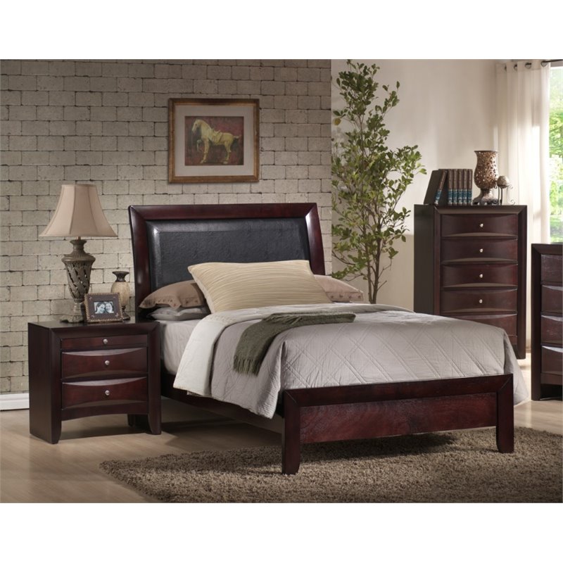 Picket House Furnishings Madison 3 Piece Twin Bedroom Set In Mahogany