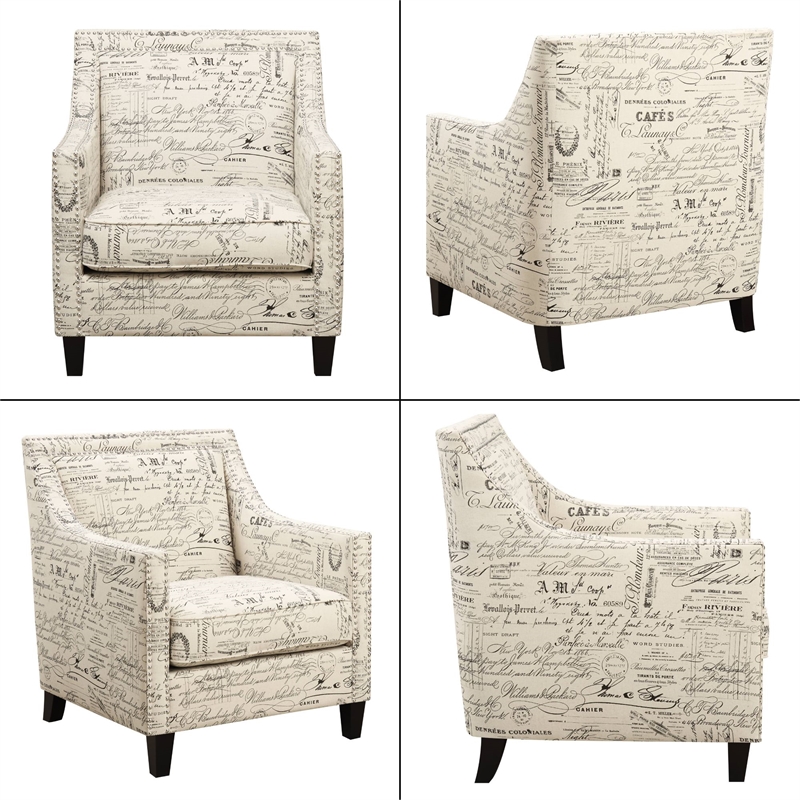 Picket House Furnishings Emery Chair in White