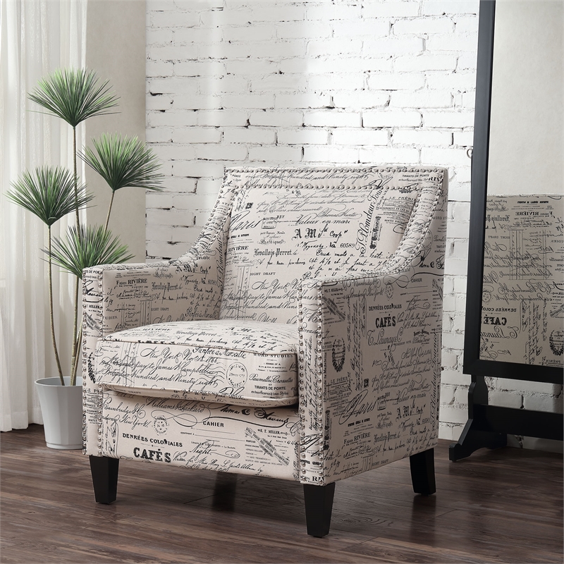 Picket House Furnishings Emery Chair in White