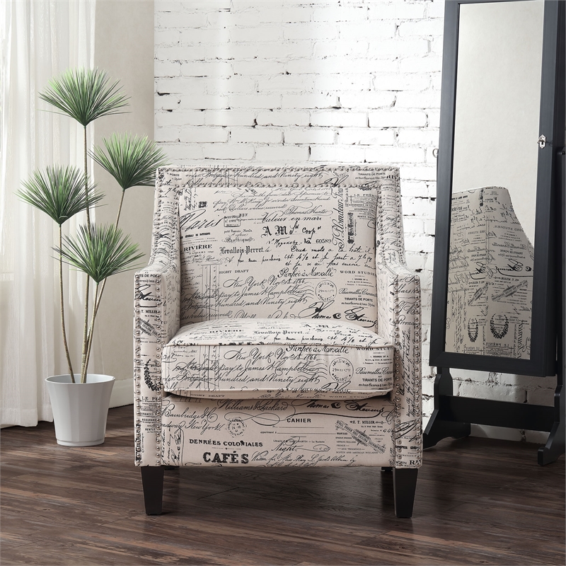 Picket House Furnishings Emery Chair in White