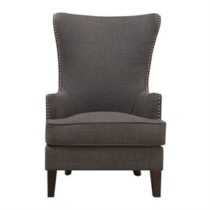 Picket House Furnishings Kegan Chair in Heirloom Charcoal Gray