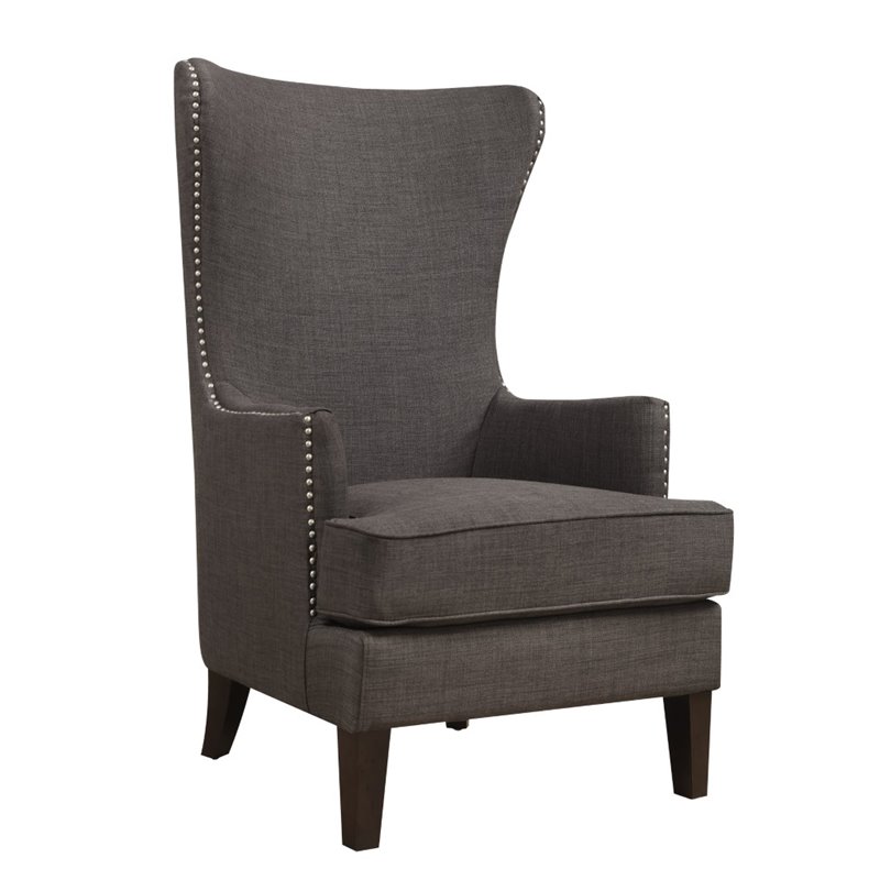 Picket House Furnishings Kegan Chair in Heirloom Charcoal Gray