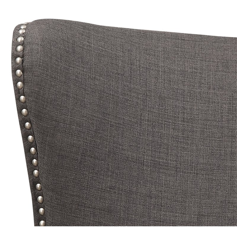 Picket House Furnishings Kegan Chair in Heirloom Charcoal Gray