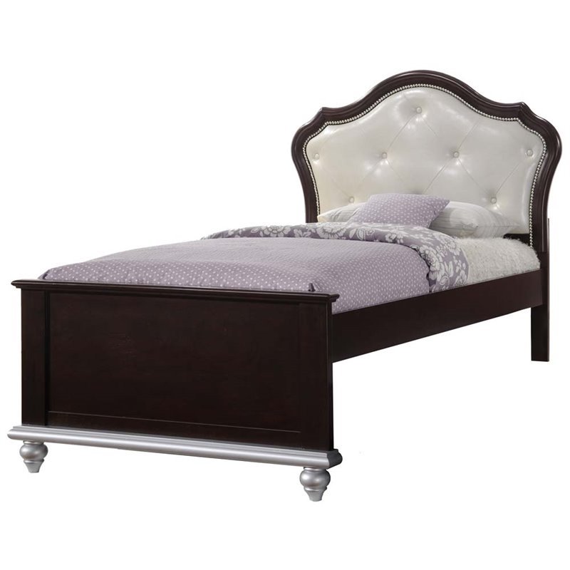 Picket House Furnishings Alli Twin Platform Bed In Walnut Al300tb