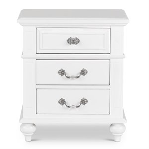 picket house furnishings annie nightstand in white