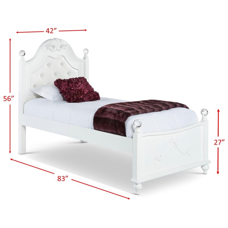 Picket House Furnishings Annie 4 Piece Twin Platform Bedroom Set