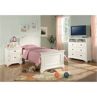 Picket House Furnishings Addison 6 Piece Queen Bedroom Set In White Picket House Furnishings Addison 6 Piece Twin Bedroom Set In White