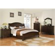 Picket House Furnishings Conley 4 Piece King Bedroom Set in Cherry