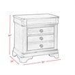 Picket House Furnishings Conley 5 Piece King Bedroom Set in Cherry