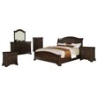 Picket House Furnishings Conley 6 Piece King Bedroom Set in Cherry