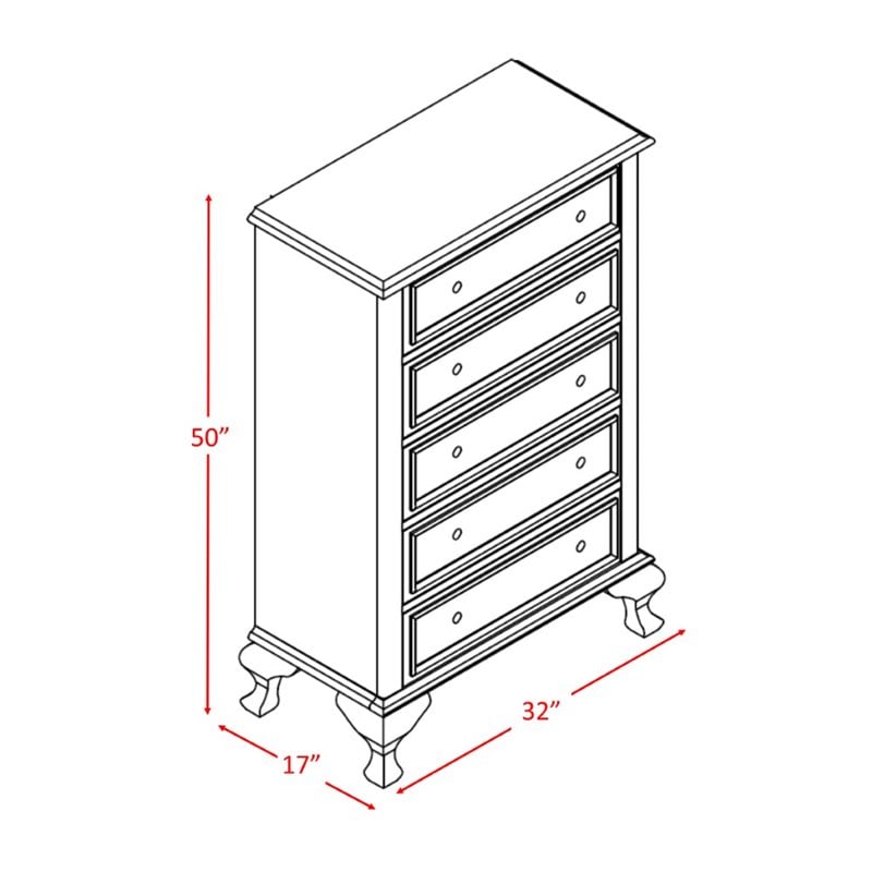 Picket House Furnishings Jenna 3 Piece Full Bedroom Set in White
