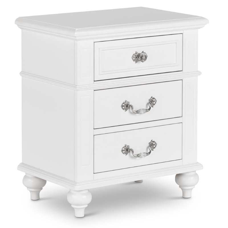 Picket House Furnishings Annie 5 Piece Full Bedroom Set in White
