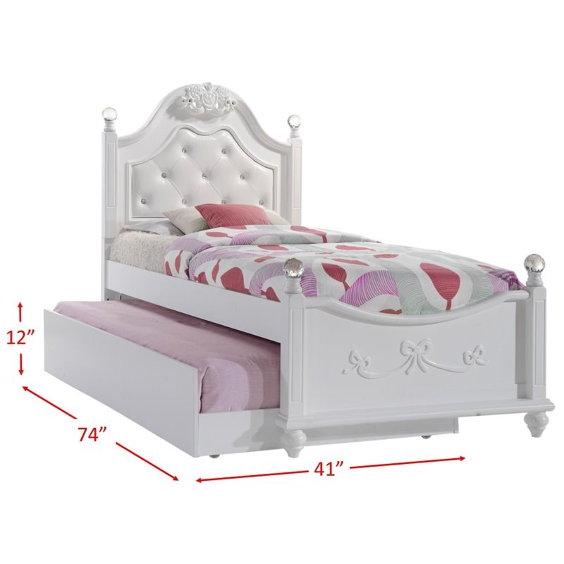 Picket House Furnishings Annie 7 Piece Twin Platform Bedroom Set