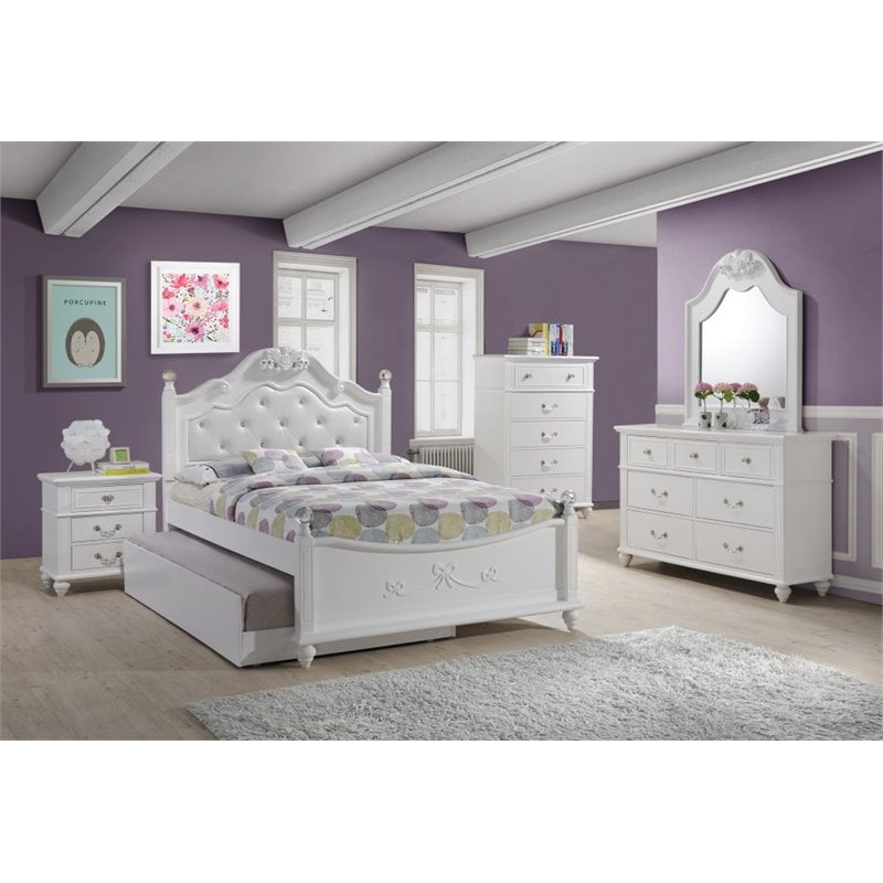 Picket House Furnishings Annie 7 Piece Full Platform Bedroom Set