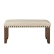 Picket House Furnishings Dex 6 Piece Dining Set in Walnut and Cream