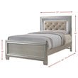 Picket House Furnishings Glamour Youth Full Panel Bed in Champagne