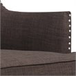Picket House Furnishings Kegan Accent Chair in Chocolate