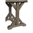 Picket House Furnishings Flynn Rectangular Coffee Table w/Trestle Base in Walnut
