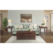 Picket House Furnishings Dex Acacia Wood Lift-Top Coffee Table in Walnut