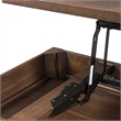 Picket House Furnishings Dex Acacia Wood Lift-Top Coffee Table in Walnut