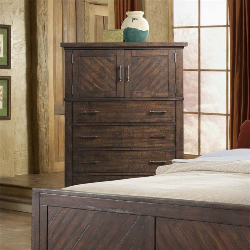 Picket House Furnishings Dex 5 Piece King Platform Storage Bedroom Set