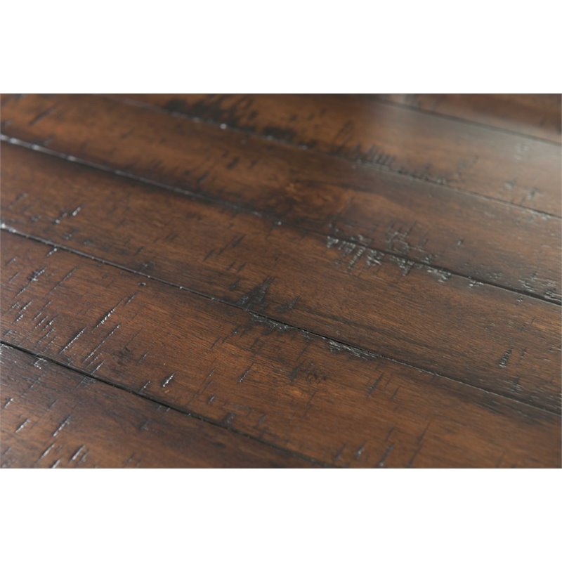 Picket House Furnishings Dex Square End Table in Walnut