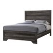Picket House Furnishings Grayson Queen Panel Bed in Gray Oak