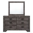 Picket House Furnishings Grayson 4 Piece Queen Panel Bedroom Set in Gray Oak