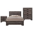 Picket House Furnishings Grayson 3 Piece King Panel Bedroom Set