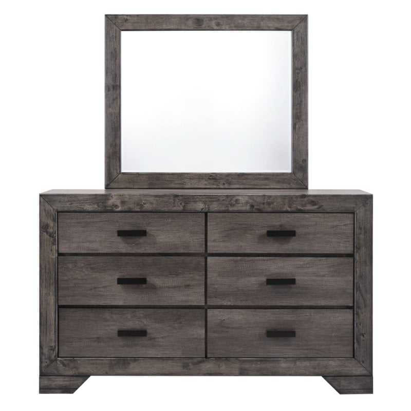 Picket House Furnishings Grayson 4 Piece King Panel Bedroom Set
