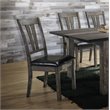Picket House Furnishings Grayson Faux Leather Dining Chair in Gray (Set of 2)